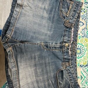 Maurices Blue Classic Distressed Jeans